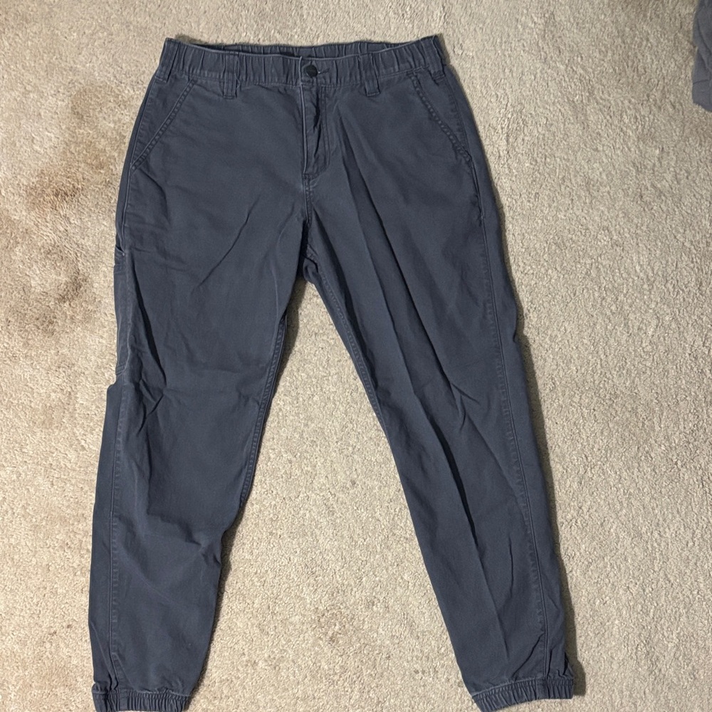 Men's Gray Carhartt Relaxed Fit Pants